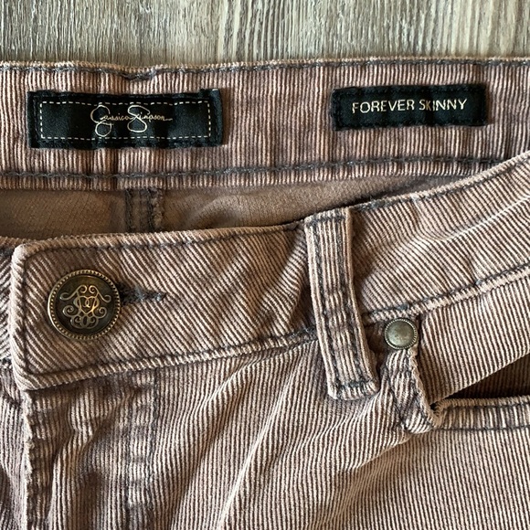 jessica simpson forever skinny corduroy pants 28 - Picture 5 of 13